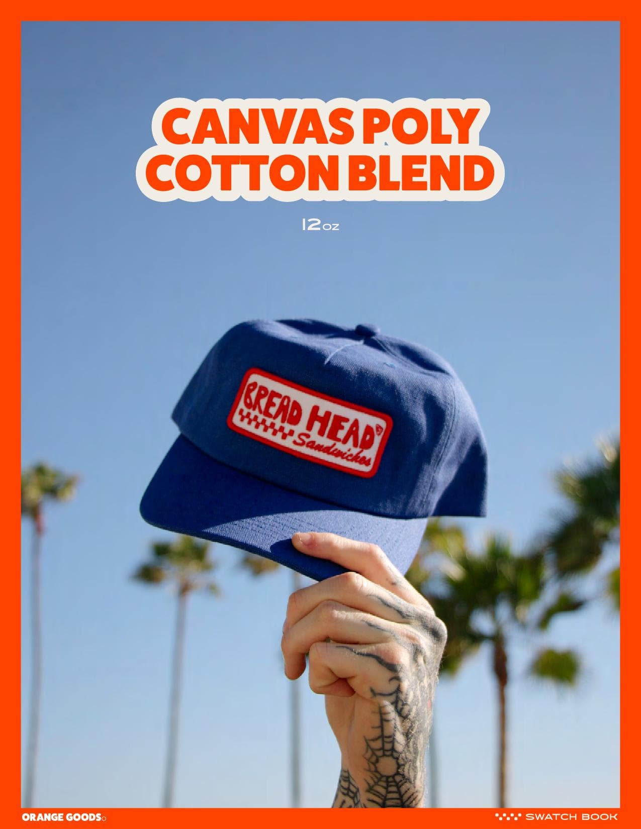 Cotton Canvas Poly Blend
