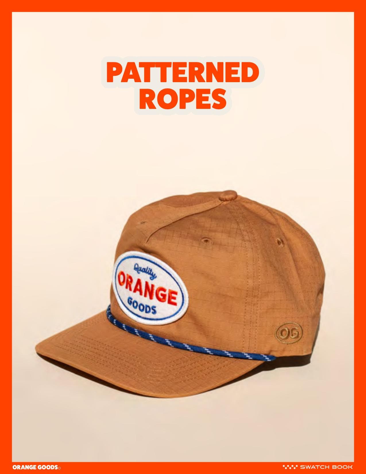 Patterned Hat Ropes