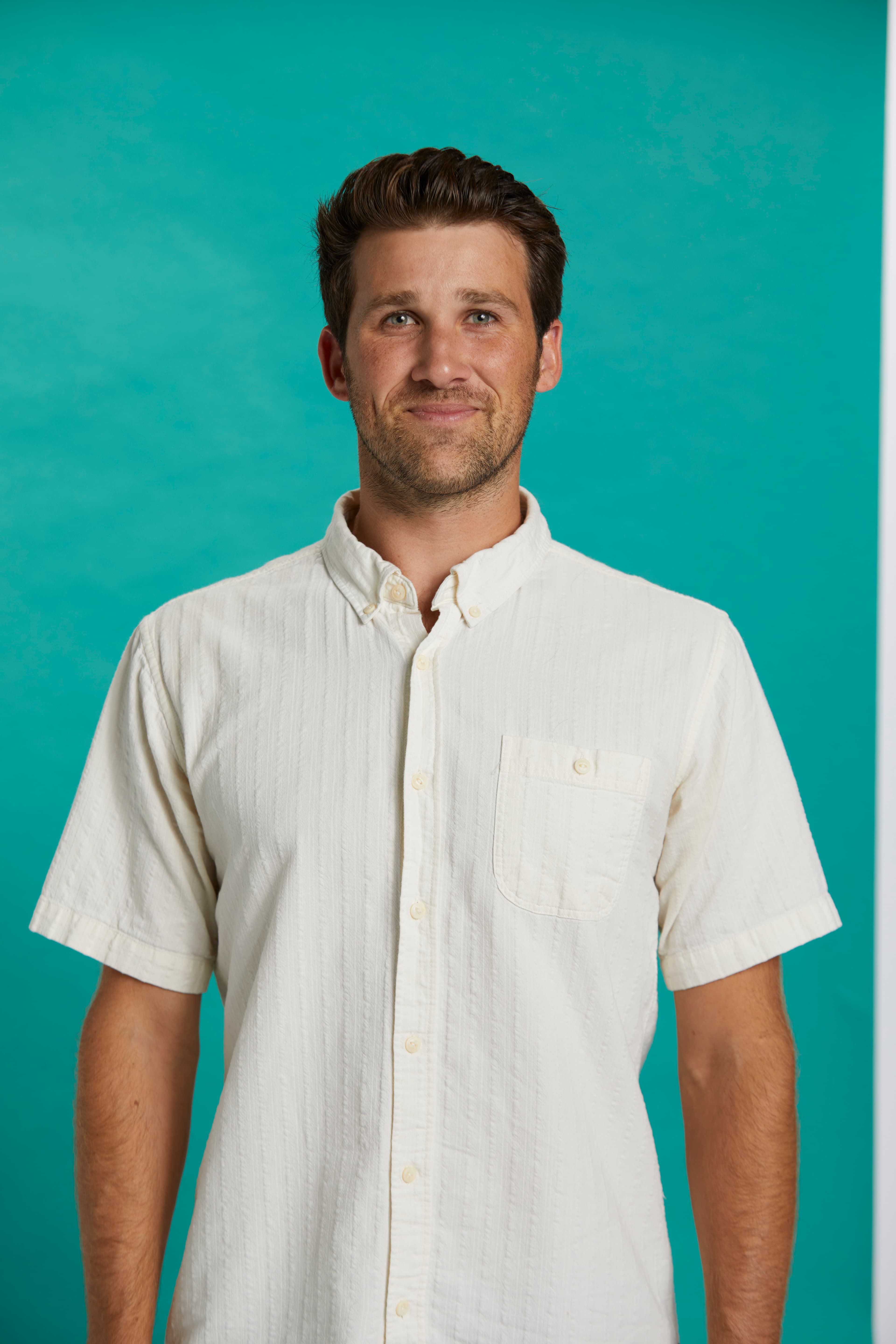 Easton headshot placeholder for the Orange Goods about page mockup