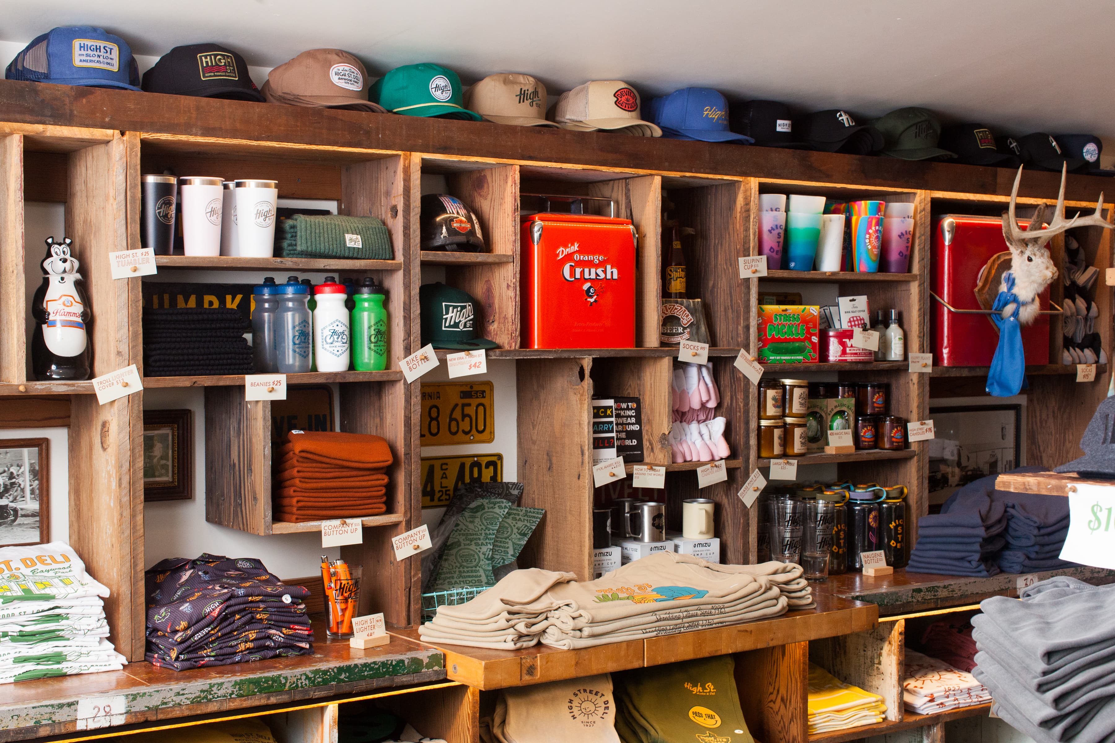 High Street Deli custom goods by Orange Goods