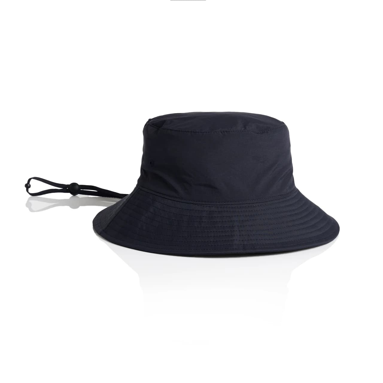Nylon Wide Brim Bucket Hat