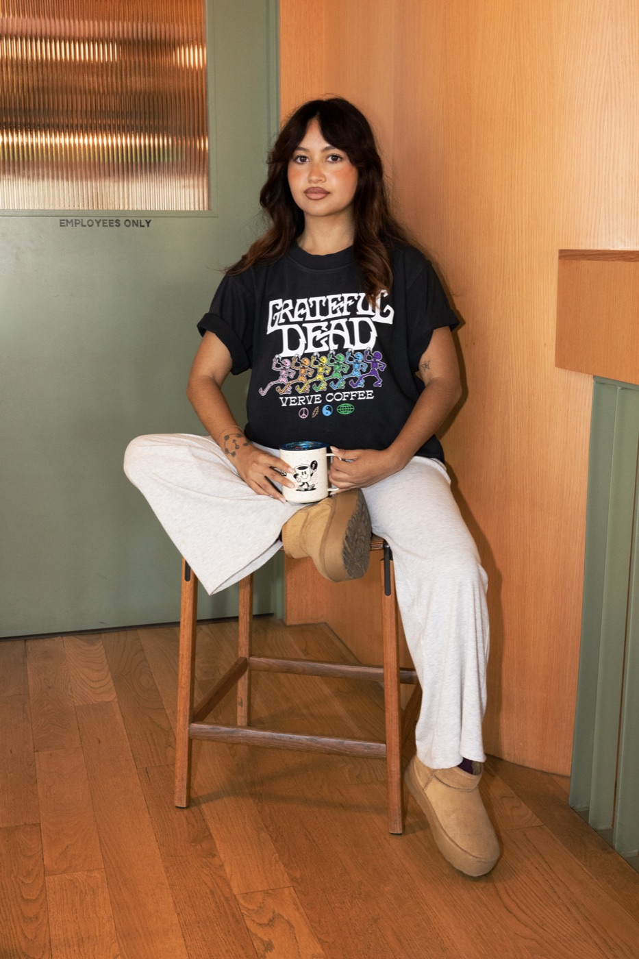 Printed graphic on a custom T-shirt