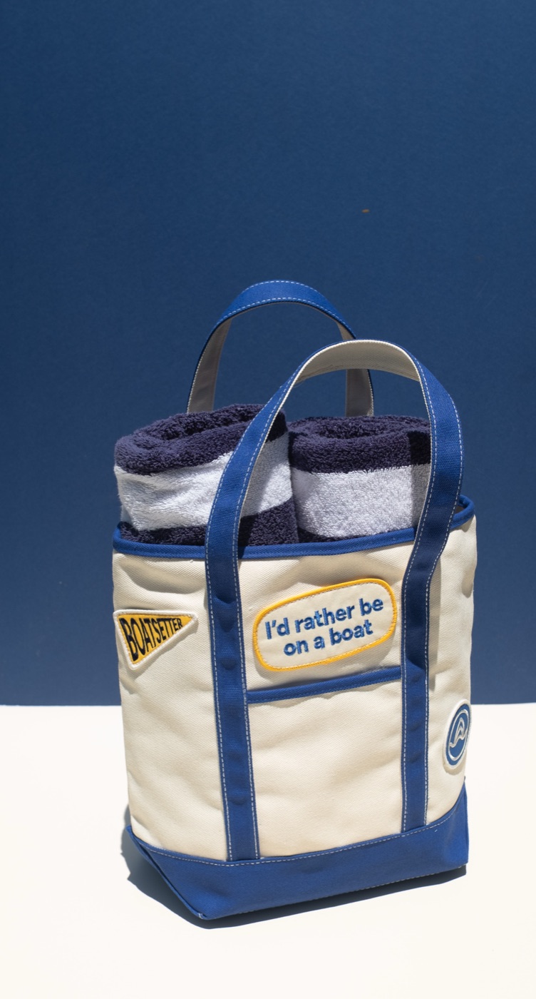 Boatsetter — Canvas Tote — Detail