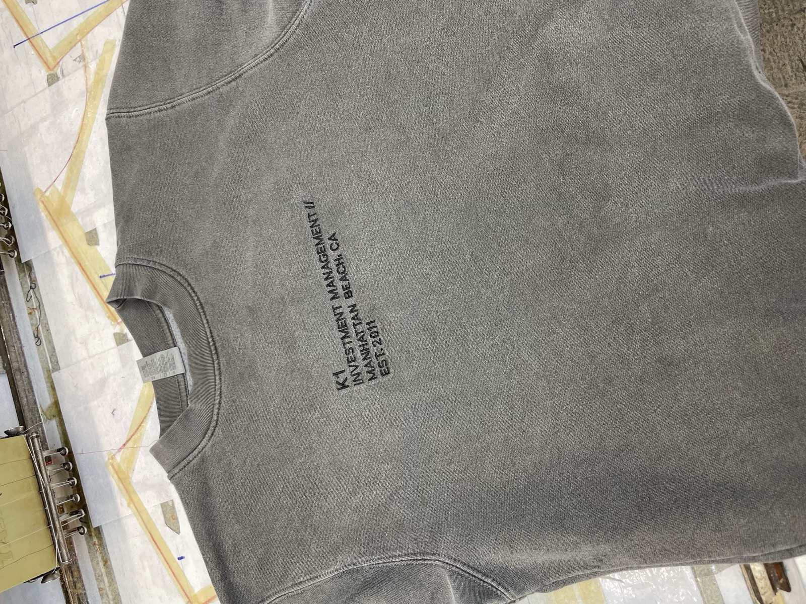K1 — Embroidered Apparel