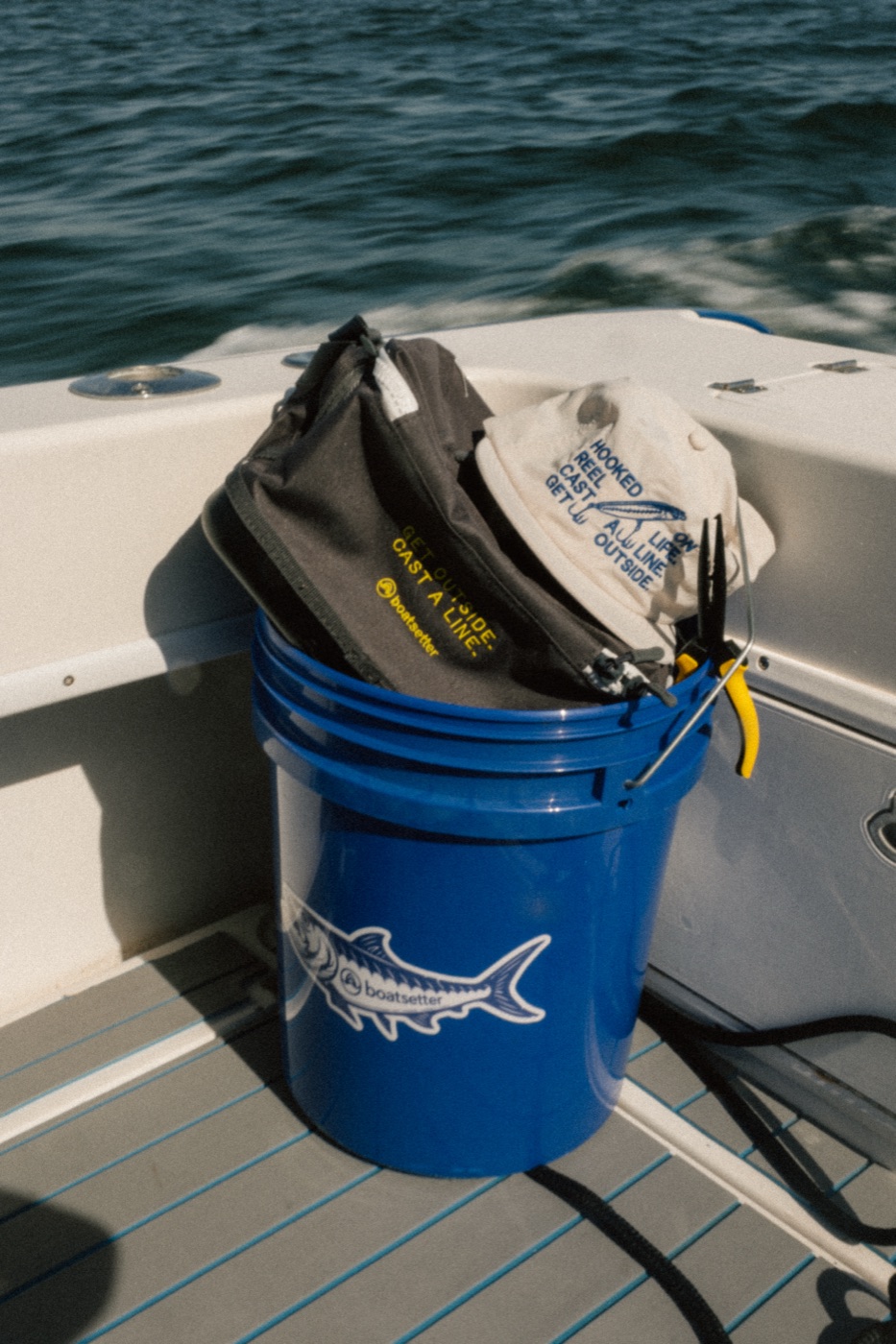 Boatsetter — Custom Trucker Hat — Close Detail