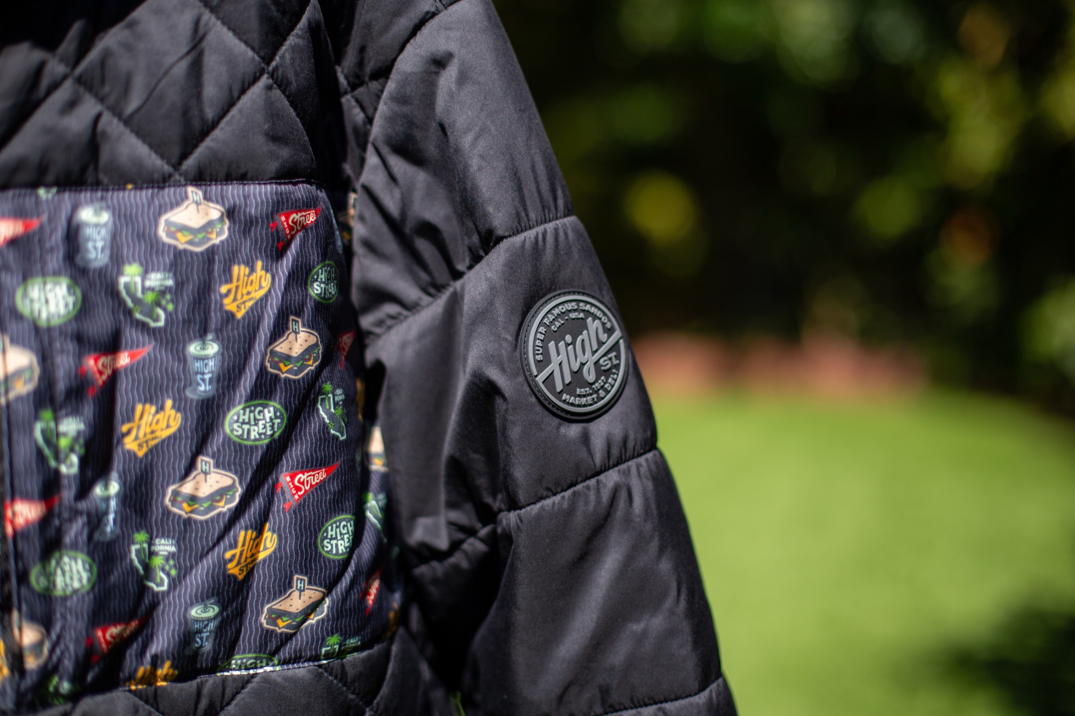 High Street Deli — Custom Puffer Jacket