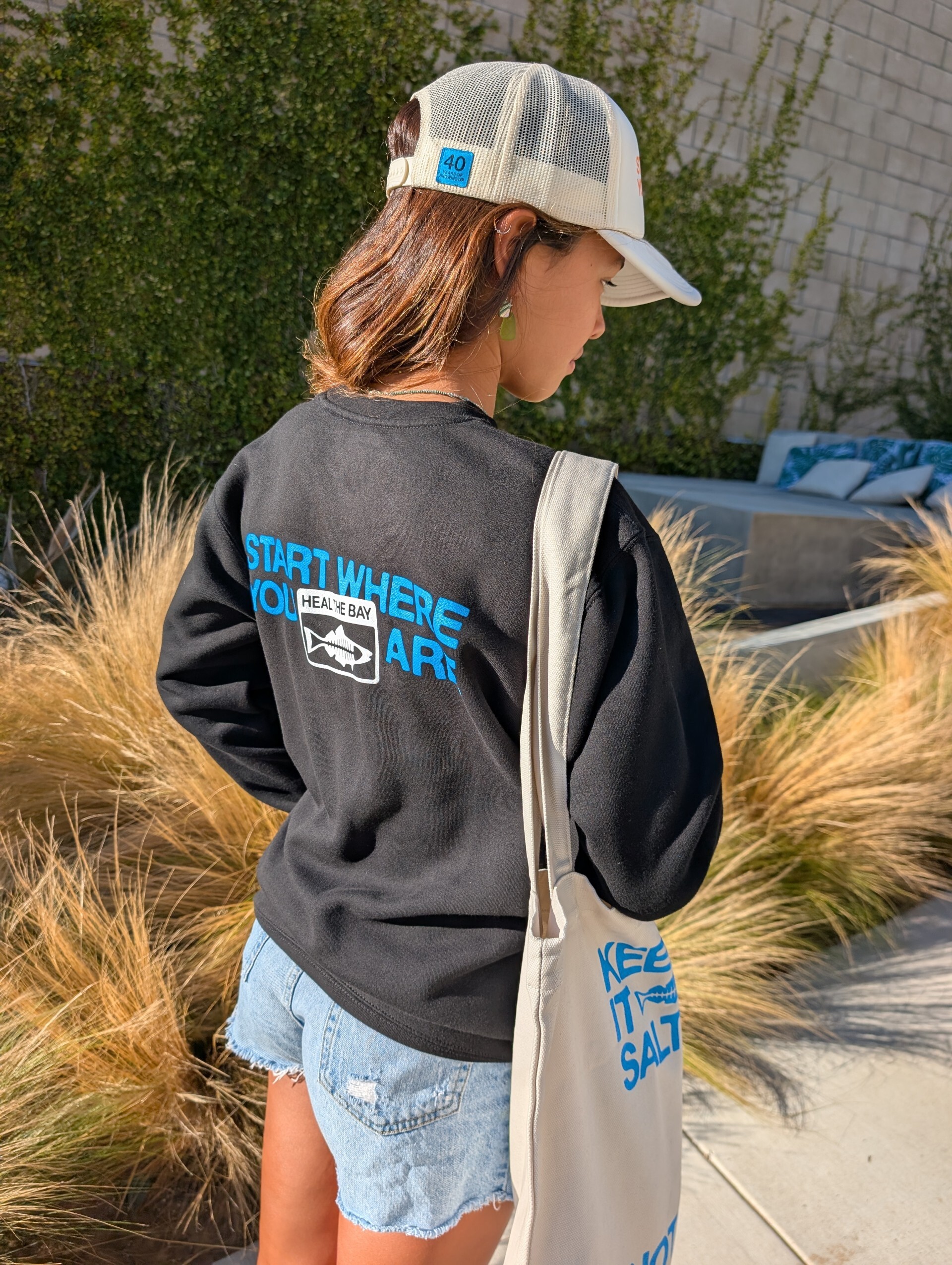 Heal the Bay — Sweatshirt + Tote Set