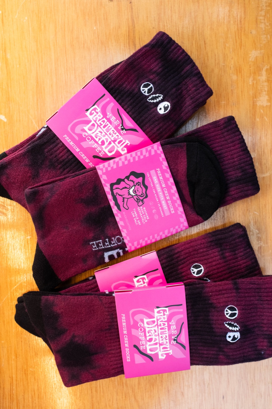 Verve Coffee — Grateful Dead Collab Socks